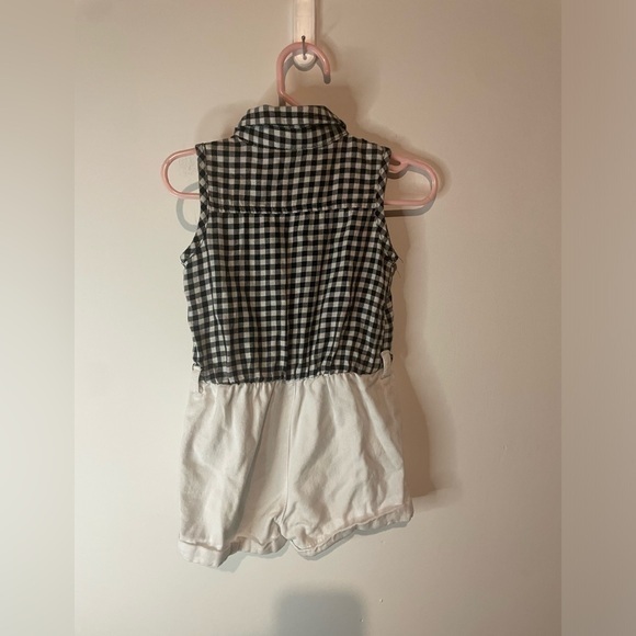 Little Lass checkered romper  3t‎ - Picture 5 of 5